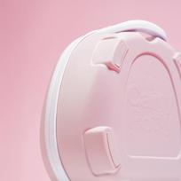 carres - My Carry Potty Mokomasis nešiojamas naktipuodis, Švelniai rausvas (Light Pink) - 2 nuotrauka
