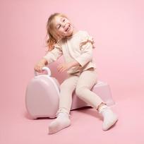 carres - My Carry Potty Mokomasis nešiojamas naktipuodis, Švelniai rausvas (Light Pink) - 3 nuotrauka