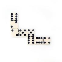 retro zaidimai - Djeco klasikinis domino - 3 nuotrauka
