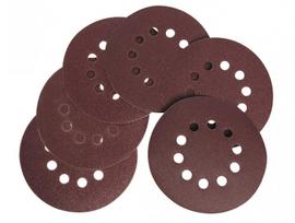slifavimo disku rinkinys - Šlifavimo diskų rinkinys CGP1200 10 vnt. Velcro Ø180mm P40/80/120/180/240, Scheppach - 2 nuotrauka