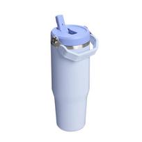 stanley classic termosas - Stanley The IceFlow Flip Straw Tumbler, 0.89 l, violetinė (Dew Drop) - 2 nuotrauka