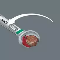 wera 6000 joker - Wera 6000 Joker kombinuotas raktas (05073268001), 8 mm - 3 nuotrauka