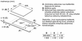 indukcine kaitlente - Bosch PXY675DC5Z - 2 nuotrauka