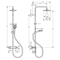 hansgrohe duso maisytuvo - Hansgrohe Vernis 26276000 - 2 nuotrauka