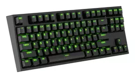 gateron - Genesis | Mechanical Gaming Keyboard | THOR 404 TKL RGB | Black | Mechanical Gaming Keyboard | Wired | US | USB Type-A | 1005 g | Gateron Yellow Pro | NKG-2069 - 2 nuotrauka