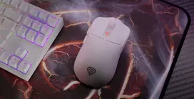 gaming mouse wireless white - Genesis Zircon 500 White (Balta) - 6 nuotrauka