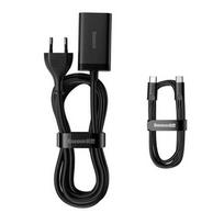 15v 0 15v - Baseus GaN3 Pro, 2x USB-C, 2x USB, 65W (black) - 2 nuotrauka