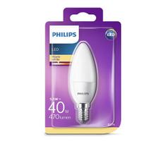 led lemputes e14 40w - Philips LED Candle B12 5.5W E14 2700K 470lm - 2 nuotrauka