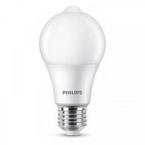 e27 su judesio - PHILIPS, E27, 8 W, atitinka 60 W, 2700 K, su judesio davikliu - 3 nuotrauka
