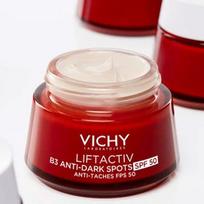 kremas nuo pigmentiniu demiu - Vichy Liftactiv B3 Anti-Blemish SPF50, 50 ml - 3 nuotrauka