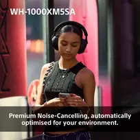sony wh 1000xm5 wireless - Sony WH-1000XM5SA Juodas (Black) - 5 nuotrauka