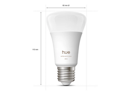 philips hue e27 - Philips Hue LED lemputė E27 810 lm Balta ir spalvota atmosfera (White and Color Ambiance) 4 vnt. pakuotėje - 6 nuotrauka