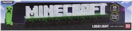 minecraft lempa - Paladone Minecraft Logo (Balta/juoda) - 2 nuotrauka