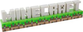 minecraft lempa - Paladone Minecraft Logo (Balta/juoda) - 5 nuotrauka