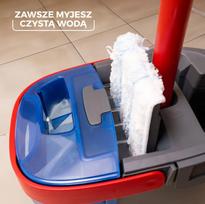 rinkinys - Vileda H2prO plokščia šluostė (Flat Mop) - 8 nuotrauka