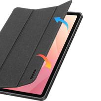 tabletes - Dėklas Dux Ducis Domo Samsung Galaxy Tab S11 Juodas (Black) - 2 nuotrauka