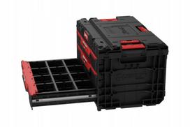 patroliai - Patrol QBRICK SYSTEM ONE DRAWER 3 TOOLBOX 2.0, juoda (Black) - 3 nuotrauka