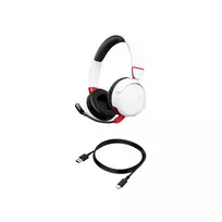 hyperx ausines - HyperX Cloud Mini Belaidės (White) - 2 nuotrauka
