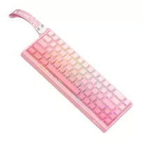 rozine klaviatura - ONIKUMA G69 Klaviatūra (Rožinė) (Pink) - 2 nuotrauka