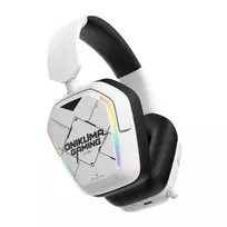 gaming ausines - ONIKUMA BT883 Juodos (White) - 3 nuotrauka