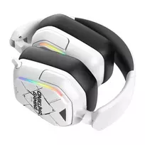 gaming ausines - ONIKUMA BT883 Juodos (White) - 4 nuotrauka