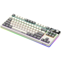 kbp70tklw - LORGAR KBP70TKLW, Wireless TKL Mechanical Gaming Keyboard Pro, Beige, EN layout | LRG-KBP70TKLW-RT-US - 4 nuotrauka