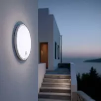 led lauko sviestuvas su judesio jutikliu - Maclean MCE525 W LED lempa su judesio jutikliu, PIR jutikliu, 10W, IP65, 1000lm, balta (White) - 8 nuotrauka