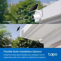 ipasi - TP-Link Tapo C460 KIT 4K IP apsaugos kamera su saulės moduliu (Balta/White) - 3 nuotrauka