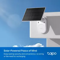 ipasi - TP-Link Tapo C460 KIT 4K IP apsaugos kamera su saulės moduliu (Balta/White) - 4 nuotrauka