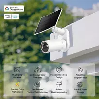 ipasi - TP-Link Tapo C460 KIT 4K IP apsaugos kamera su saulės moduliu (Balta/White) - 6 nuotrauka