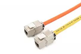 keystone - DIGITUS CAT 6A, Class EA Keystone Module, shielded - 8 nuotrauka