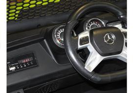 elektromobilis 4x4 vaikams - Vaikiškas elektromobilis Lean Cars Mercedes Unimog, baltas (White) - 7 nuotrauka