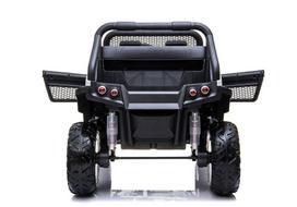 elektromobilis 4x4 vaikams - Vaikiškas elektromobilis Lean Cars Mercedes Unimog, baltas (White) - 12 nuotrauka