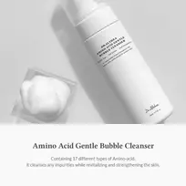 valomoja - Hipoalerginės putos su 17 aminorūgščių Dr.Althea Amino Acid Gentle Bubble Cleanser, 140 ml - 5 nuotrauka