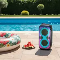 nesiojama kolonele blaupunkt - Blaupunkt PB60X Nešiojama / vakarėlių kolonėlė Juoda (Black) - 7 nuotrauka