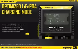 kroviklis universalus - Elemento įkroviklis Nitecore D2 - 6 nuotrauka