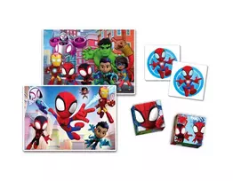 amazon zaidimu - Clementoni Edukit 4in1 Spidey 18295, 24 x 17 cm, 48 det. - 5 nuotrauka