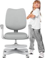 vaikiska kede ergonomiska - Biuro kėdė Mark Adler Junior 4.6, pilka (Grey) - 4 nuotrauka