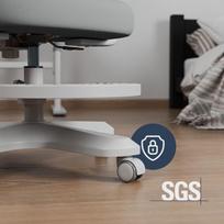 vaikiska kede ergonomiska - Biuro kėdė Mark Adler Junior 4.6, pilka (Grey) - 5 nuotrauka