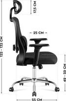 ergonomine kede - Ergonominė kėdė Mark Adler Manager 3.3, juoda - 2 nuotrauka