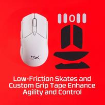 hasta - MOUSE USB OPTICAL HYPERX PF/HAS2 MINIWL WHT 7D389AA HYPERX - 10 nuotrauka
