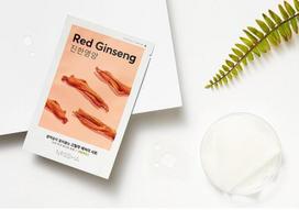 missha mask - MISSHA Airy Fit Red Ginseng Sheet Mask 19g - 2 nuotrauka