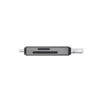 usb c micro usb laidas - Savio Skaitytuvas kart SD 3w1, USB-C+ USB-A 2.0+ Micro USB, AK-72 - 3 nuotrauka