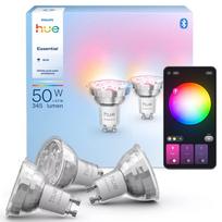 philips hue e27 - Philips Hue Essential WCA 345 GU10 4,7W 3 vnt. - 2 nuotrauka