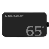 usb c 65w ikroviklis - Qoltec 52421 Įkroviklis 65W PD 5-20V 3.25A USB-C 3.1 (Juodas) - 3 nuotrauka
