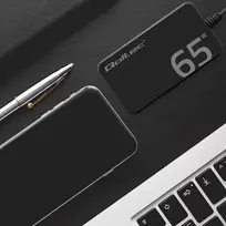 usb c 65w ikroviklis - Qoltec 52421 Įkroviklis 65W PD 5-20V 3.25A USB-C 3.1 (Juodas) - 7 nuotrauka