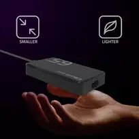 usb c 65w ikroviklis - Qoltec 52421 Įkroviklis 65W PD 5-20V 3.25A USB-C 3.1 (Juodas) - 8 nuotrauka