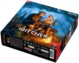 puzzle deliones 1000 - Good Loot dėlionė - The Witcher: Journey of Ciri, 1000 vnt. - 4 nuotrauka