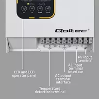saules inverteris - Qoltec ECO Solar Boost 4kW Saulės inverteris - 6 nuotrauka