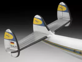 lektuvu modeliukai - Revell Lockheed L.1049G Super Constellation Lufthansa 1:144 03745 - 7 nuotrauka